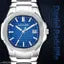 Analog Blue Wrist Watch