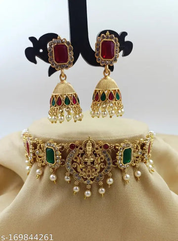 South Indian Laxmi Jewellery Set