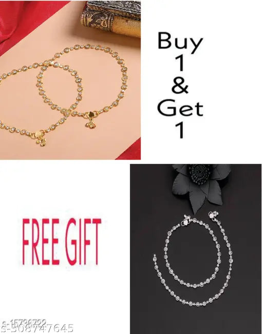 Anklets & Toe Rings Combo – Buy 1 Get 1 Free!