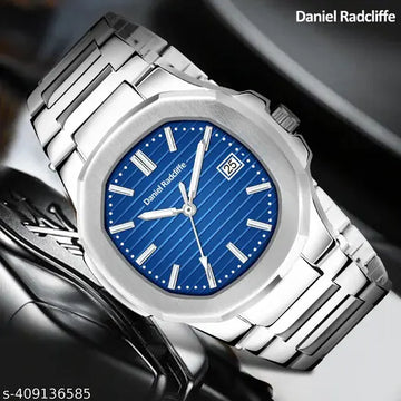 Analog Blue Wrist Watch