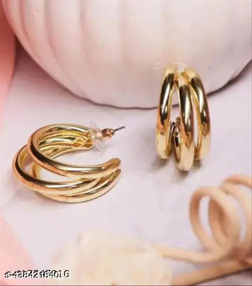 Our Korean Gold Earrings Combo for Women & Girls